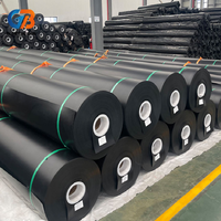 Geomembrana de PVC Impermeable al por Mayor de 0.75-1.5mm para Uso Industrial en Exteriores, Revestimiento para Estanques y Presas de Piscifactorías y Camaroneras