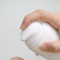 Flacon pompe sans air rechargeable en PP personnalisé, anti-fuite, pour l'emballage de produits cosmétiques et de soins de la peau