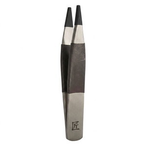 แหนบตัดเพชรทรงบาแกตต์ปลายแหลม สแตนเลส SUNTOOLS/STIPL รุ่น 583 พร้อมตัวล็อคแบบสไลด์ สำหรับงานทำเครื่องประดับ - Product Image 1