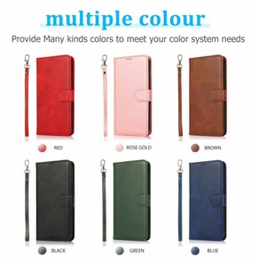 Étui en cuir détachable 2 en 1 pour Samsung Galaxy NOTE 20 Ultra NOTE10 Plus 9 A11 M11 A21 <span class=keywords><strong>A41</strong></span>, <span class=keywords><strong>coque</strong></span> <span class=keywords><strong>de</strong></span> téléphone magnétique - Product Image 5