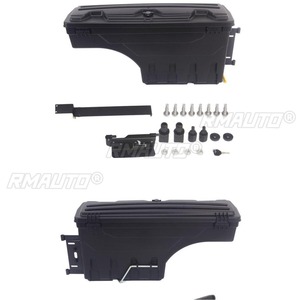 Caja de Almacenamiento para Maletero de Coche, Accesorios de Almacenamiento Interior para Tundra Raptor F150, Kit de Almacenamiento para Puerta de Coche - Product Image 2