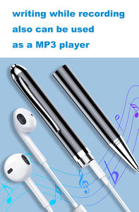 Pemutar MP3, pemutar MP3, USB Flash Drive USB C perangkat perekam suara Digital diaktifkan pena perekam - Product Image 5