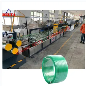 Recycle material pet pp strapping belts producing machine heavy goods big bale strong packing straps machine