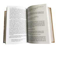 Impression de livre roman à couverture rigide avec bords pulvérisés Livre en édition spéciale exclusive