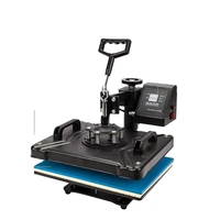 Vente flash : Presse à chaud combinée semi-automatique 8 en 1 - Marque haut de gamme, neuve, pour l'impression par sublimation sur t-shirts, tasses, assiettes
