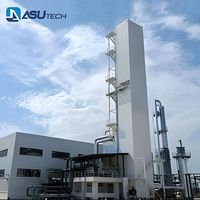 Unité de séparation d'air automatique certifiée CE pour oxygène et azote liquides cryogéniques de haute pureté, avec contrôle PLC et moteur de pompe