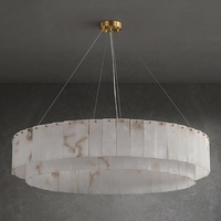 Luminaires décoratifs et lampes suspendues en marbre pour salon, personnalité créative, salle à manger, chambre à coucher, décoration de luxe, lustre moderne