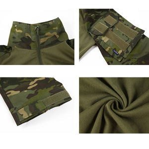 Combinaisons tactiques G3 Chemises de randonnée Pantalons de camping pliés Ensemble de travail Cargo CS Jeux Uniforme Chemises à manches longues Pantalon camouflage - Product Image 6