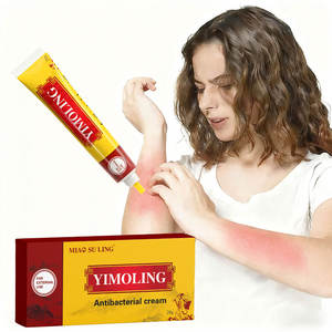 습진 및 발 가려움증의 즉각적인 완화 천연 허브 포뮬러 억제 포도상 구균 및 칸디다 항균 가려움증 크림 - Product Image 1