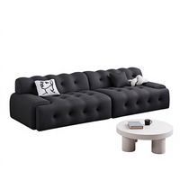 L-förmiges Ledersofa Dreisitzer Modernes Design Schaumstoffgefüllt Elegantes Apartment- & Bürosofa-Set Wohnmöbel