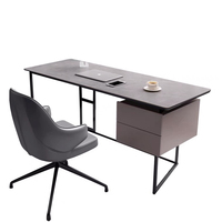 Mobilier de bureau moderne et léger et luxueux Table d'étude en bois Bureau pour ordinateur portable Bureau d'étude pour ordinateur