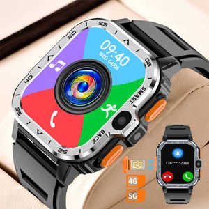 Nouvelle montre intelligente de sport en plein air NFC Pgd 4 Go + 64 Go Écran de 2,03 pouces avec fonction Wifi Enregistrement Réception de <span class=keywords><strong>SMS</strong></span> <span class=keywords><strong>Android</strong></span> 4G Montre intelligente - Product Image 2