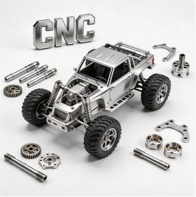 On-Road Racing Car Model Rc Precious Metals Brake Disc Parts Wholesale OEM/ODM Custom CNC & for Machining Services Drilling