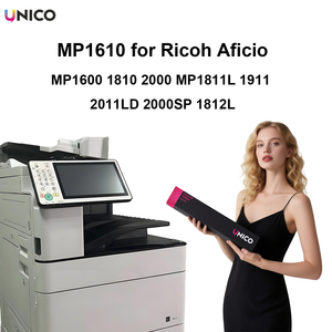 UNICO <strong>MP1610</strong> <strong>Compatible</strong> <strong>Toner</strong> <strong>Cartridge</strong> for Ricoh Aficio MP1600 1810 2000 MP1811L 1911 2011LD 2000SP 1812L Black <strong>Toner</strong> Refill - Product Image 2