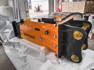 Venta caliente en 2025, modelo silencioso SB100 de la marca Soosan, diámetro de la varilla de perforación 150mm - Product Image 5