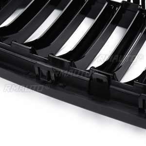 2X Rejilla Delantera Estilo M para Coche, Malla de Rejilla con Tira Decorativa, Cubierta Negra Brillante de Doble Línea para BMW X3 X4 F25 F26 2014 2015 2016 2017 - Product Image 5