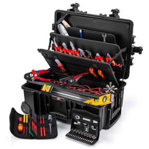 KNIPEX 00 21 37 Boîte à outils "Robust45 Move" Électrique 63 pièces 428 mm - Product Image 1