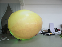Modèle de mangue gonflable géant fruit gonflable pour la publicité extérieure