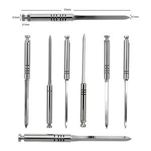 Cnc biến phay chính xác gia công 0.001mm PEEK định hình khoan cấy ghép khóa nha khoa tam giác nón nha chu curette - Product Image 2