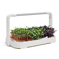 Kit de culture hydroponique intelligent d'intérieur esthétique avec lumière de croissance COB à spectre complet pour plantes, qualité professionnelle, source Chine
