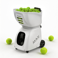 Máquina de Tenis Inteligente, Robot Lanzador de Pelotas de Pádel Profesional, Alimentador de Pelotas de Tenis con Múltiples Ejercicios y Aplicación, Entrenamiento de Tenis para Cancha