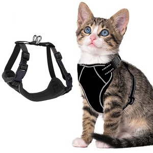 <b>Cat</b> Harness Vest Breathable Lightweight Small Size Outdoor Use - Product Image 1
