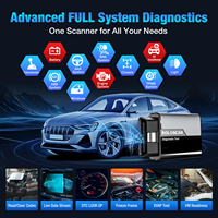KINGBOLEN Soloscan para Audi, Escaneo Completo del Sistema, Codificación de ECU, Herramienta de Diagnóstico Negra, OBD 12V, 1 Año de Garantía, Lector de Códigos