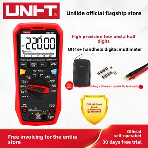 UT61E+ Multímetro Profesional True RMS de 6000 Contenedores con Rango Automático, NCV, Voltímetro, Amperímetro y Ohmímetro para Electricistas - Product Image 6