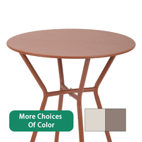 Ensemble table et chaises de balcon Mobilier de patio moderne d'extérieur Balcon Café en plein air Table à thé Ensemble de tables de bistro
