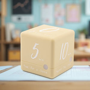 Minuterie de cubes de vitesse électrique de haute qualité nouveau design en plastique ABS de petite taille écologique pour une utilisation en cuisine - Product Image 4