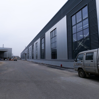 Edificio Prefabricado Moderno de Estructura de Acero Ligero de Ensamblaje Rápido Estándar GB SANGO SG-ca, Salón Escolar/Almacén/Garaje, Construcción Tipo Sándwich
