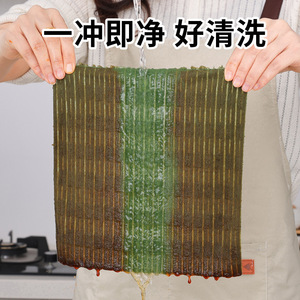 Rollo de paños de limpieza desechables para cocina, de microfibra superfina, antiadherentes, para lavar platos. - Product Image 5