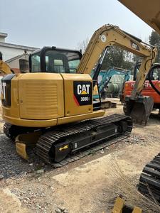 CAT <span class=keywords><strong>308</strong></span> 8 tonnes Mini excavatrice utilisée Caterpillar Digger Machine avec cabine - Product Image 2