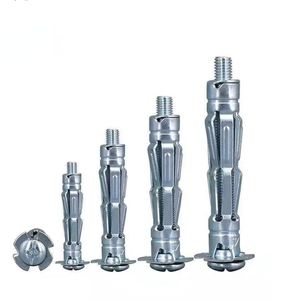 Ancrage d'expansion <span class=keywords><strong>de</strong></span> fixation <span class=keywords><strong>de</strong></span> mur creux en acier au carbone galvanisé pour plaque <span class=keywords><strong>de</strong></span> plâtre - Product Image 2