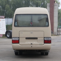 Bus Toyota Coaster d'occasion à 30 places, diesel/essence, minibus à prix abordable