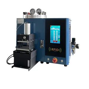 Máquina de inyección de molde de cera de joyería inteligente de alta precisión con panel táctil de abrazadera automática y lector de chips