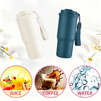 Gobelet isotherme promotionnel de 750 ml à double paroi, en acier inoxydable, anti-fuite, idéal pour les cadeaux d'entreprise