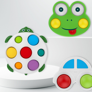 Nouvelle tendance enfants jouet sensoriel Silicone PoP conseil sans BPA <span class=keywords><strong>Montessori</strong></span> jouet d'apprentissage divers Styles jouet intellectuel pour tout-petit - Product Image 4