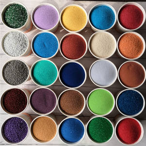 <span class=keywords><strong>Sable</strong></span> naturel teinté de haute pureté 80-120 mesh, <span class=keywords><strong>sable</strong></span> coloré pour la décoration murale, la <span class=keywords><strong>peinture</strong></span> et les projets de bricolage - Product Image 5