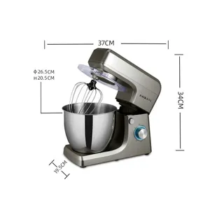 Stand Mixer kitchen Professional Digital China Cake for baking stainless steel mixing bowl sale sokany 1500w commercial food