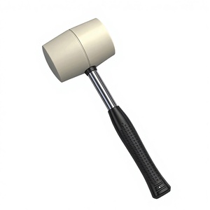 Mazo <span class=keywords><strong>de</strong></span> goma <span class=keywords><strong>de</strong></span> 32 oz con mango <span class=keywords><strong>de</strong></span> acero y agarre texturizado, personalizable OEM - Product Image 1