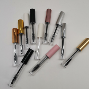 Flacon vide pour mascara et cils DIY, 10ML, en argent asiatique brillant, argent brillant, or brillant, de haute qualité, personnalisable - Product Image 5
