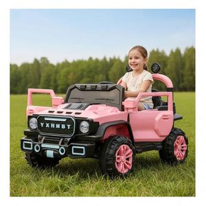 Coche Eléctrico Infantil de 4 Ruedas con Cabina Grande, Motor 390, Batería 12V7Ah, Panel de Control, USB, MP3, Luz Intermitente, Duradero y Seguro - Product Image 1