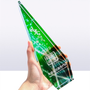 Regalo para Reuniones de Negocios, Mapa del Mundo, Iceberg, Resina, Premio de Cricket y Fútbol, Trofeo de Cristal - Product Image 5