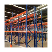 Système de rayonnage sélectif à 5 niveaux en acier robuste Deno, revêtement électrostatique en poudre, longueur 2000 mm, stockage en entrepôt