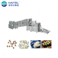 Machine industrielle entièrement automatique pour la fabrication de nougat, ligne de production de nougat pour la fabrication et le traitement du chikki aux cacahuètes
