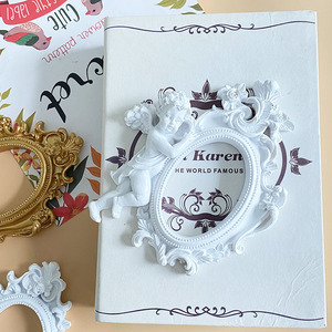 European-style <strong>Vintage</strong> Gold Mini Photo Frame, Photography Props, Nail Art, Necklace, Decorative <strong>Items</strong>, Shooting Background - Product Image 3