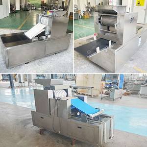 Industrial Rotatif Rouleau De a Small Scale Cookie Soft Walnut Pet <b>Biscuit</b> Make <b>Machine</b> - Product Image 2