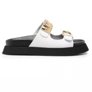NOVEDAD DE VERANO 2025, tendencia de <span class=keywords><strong>Instagram</strong></span> con falda, zapatillas de playa romanas de estilo Hada de suela gruesa, sandalias con hebilla para que las mujeres las usen fuera - Product Image 5