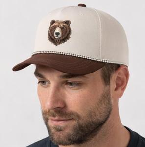 Casquette de baseball en coton structuré à 5 panneaux avec logo brodé personnalisé pour l'extérieur - Product Image 2